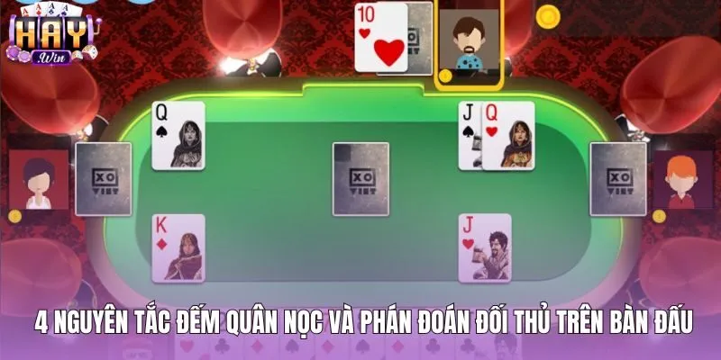 Mẹo đánh phỏm đếm nọc và phán đoán đối thủ chuẩn xác