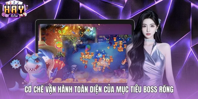 Chu kỳ xuất hiện và thanh máu Boss Bắn cá rồng vàng