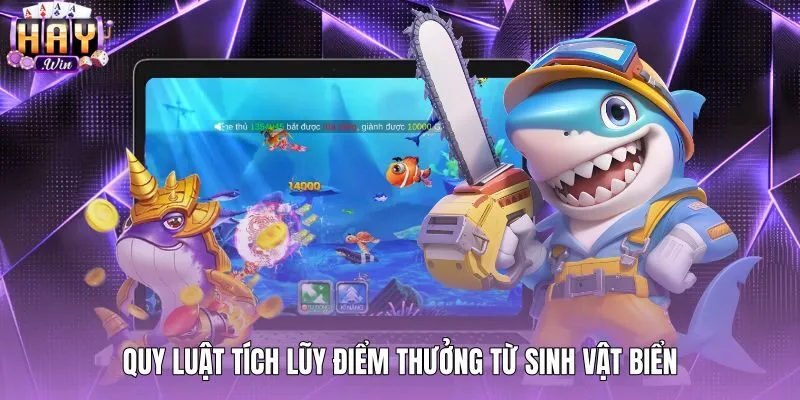 Hệ số nhân điểm sinh vật trong game bắn cá xu
